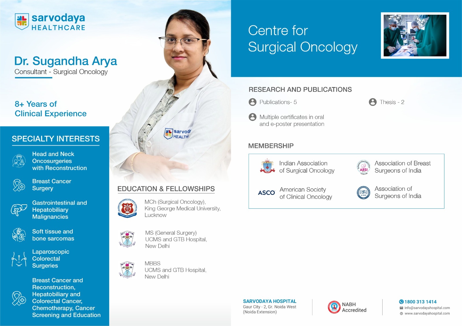Dr. Sugandha Arya